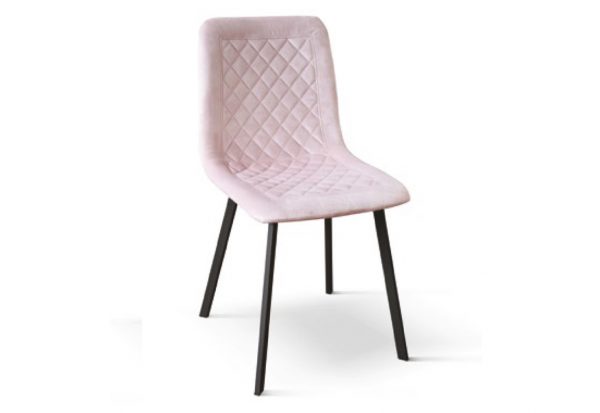 sedia-in-velluto-1950-rosa-dotolo-mobili Sedia trapuntata ergonomica in velluto rosa