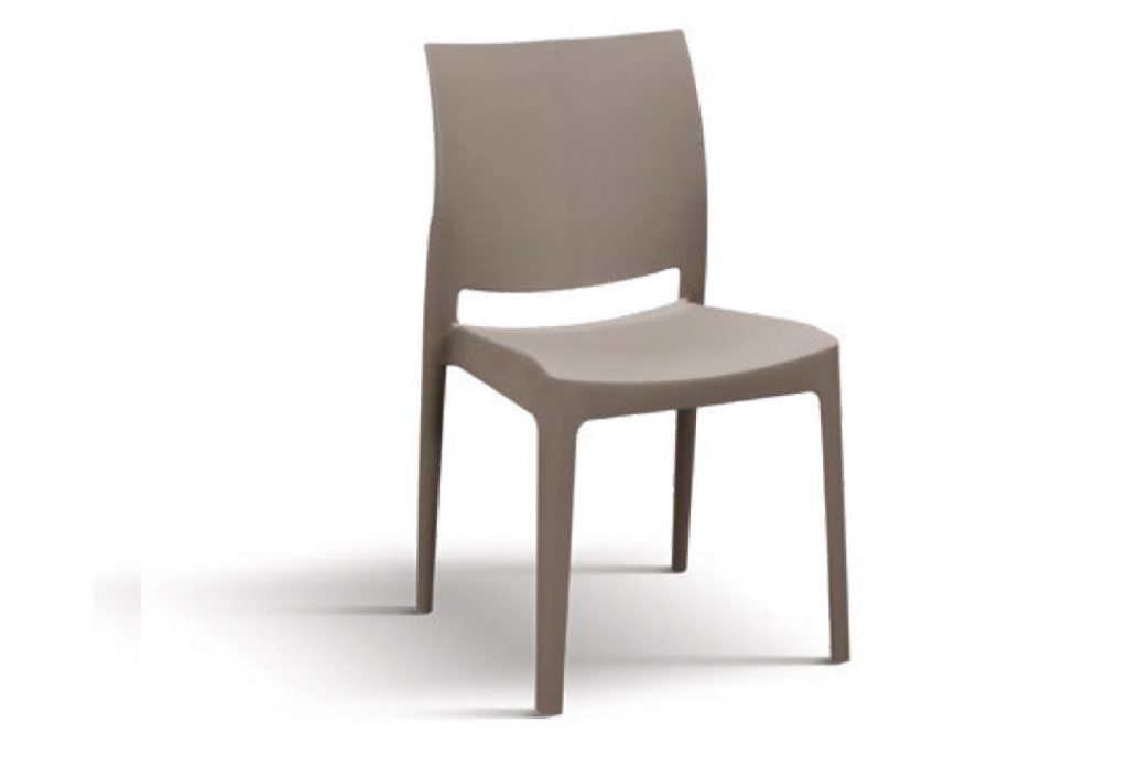 sedia-moderna-polipropilene-tortora-dotolo-mobili Sedia moderna in Polipropilene Tortors