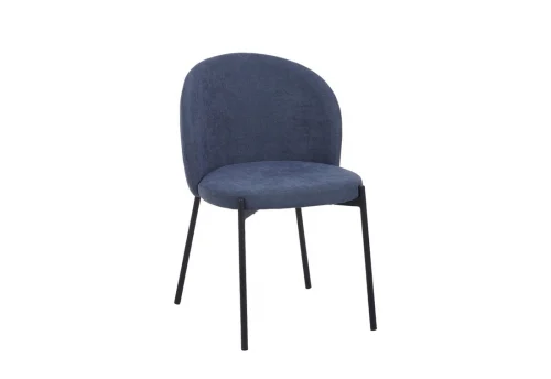 Sedia Shelly in tessuto blu 320 gr