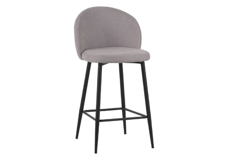 sgabello-shelly-tessuto-beige-dotolo-mobili.jpg Sgabello Shelly in tessuto beige con gambe nere