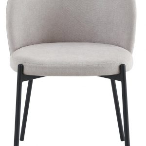 shelly_grigia1 Sedia Shelly in Tessuto Beige con Gambe Nere