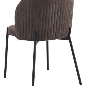 shelly_tabacco3 Sedia Shelly in Tessuto Tabacco con Gambe Nere