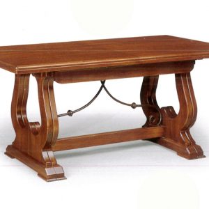 Tavolo Rettangolare CUORE allungabile in elgno  180 x 85