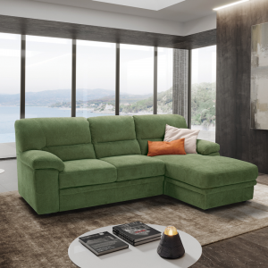 Divano TERRY Angolare con carrello funzione letto. Varie colorazioni