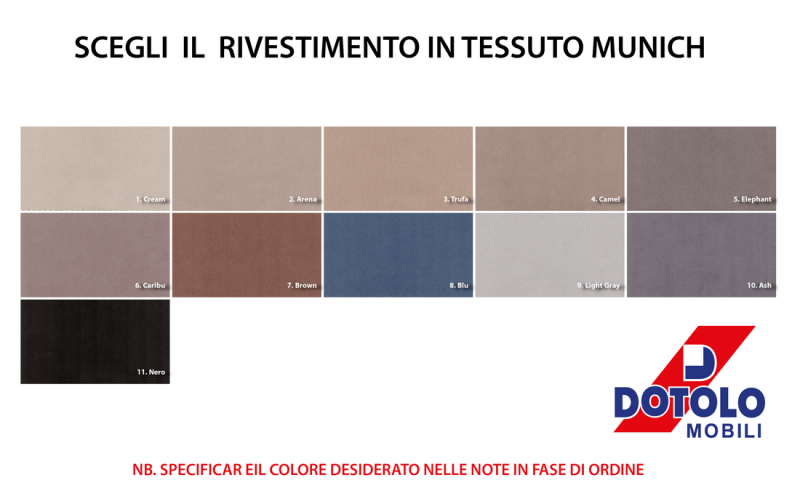 tessuto_munich_dotolo_mobili Divano Aurora angolare con letto estraibile e terminale contenitore