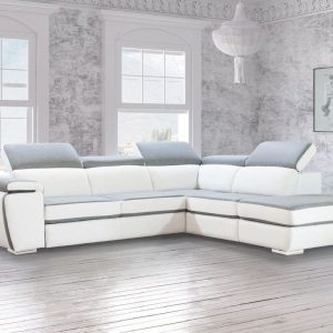 Divano angolare PAMELA con letto estraibile