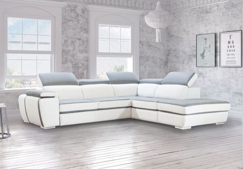 Divano angolare PAMELA con letto estraibile