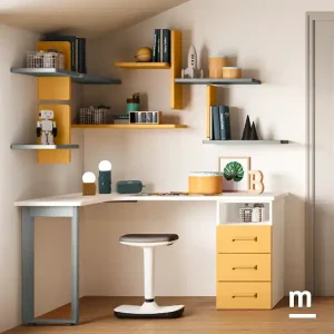 Cameretta Moretti Compact K109 a Soppalco Level Smart