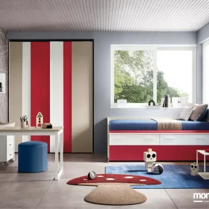 Cameretta Moretti Compact K110 con Letto Space Idea