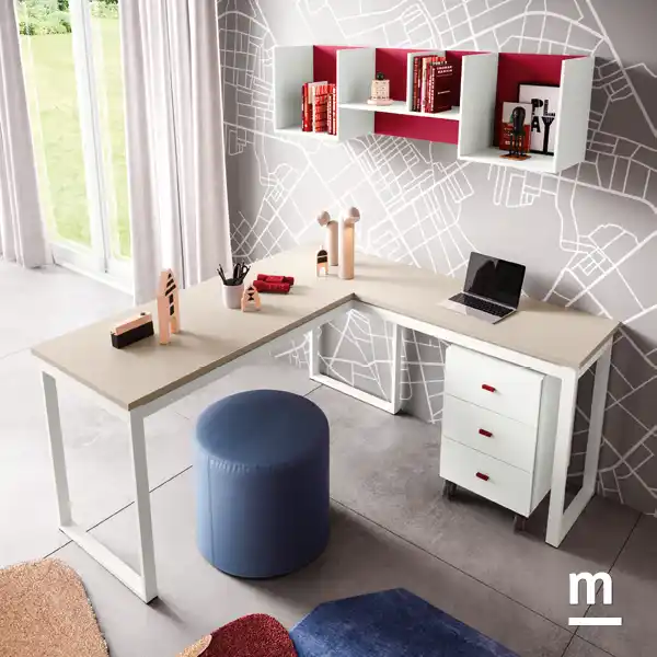 Cameretta Moretti Compact K110 con Letto Space Idea