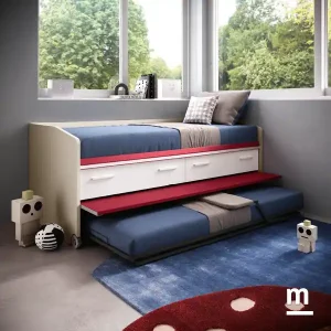 Cameretta Moretti Compact K110 con Letto Space Idea