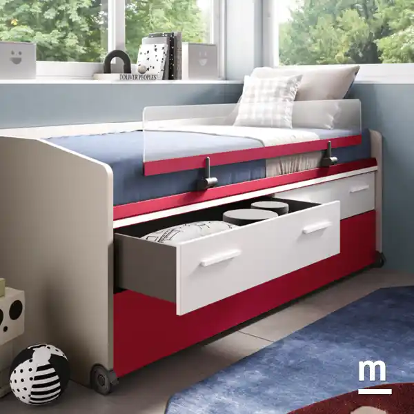 Cameretta Moretti Compact K110 con Letto Space Idea