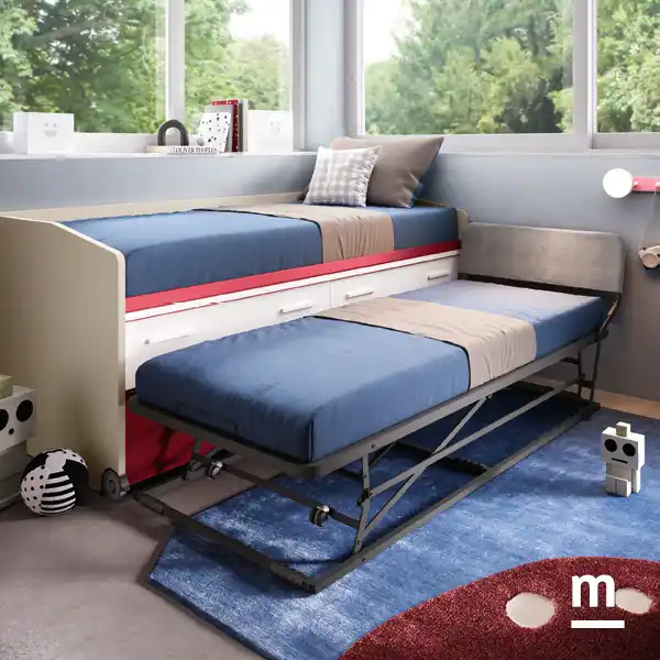 Cameretta Moretti Compact K110 con Letto Space Idea