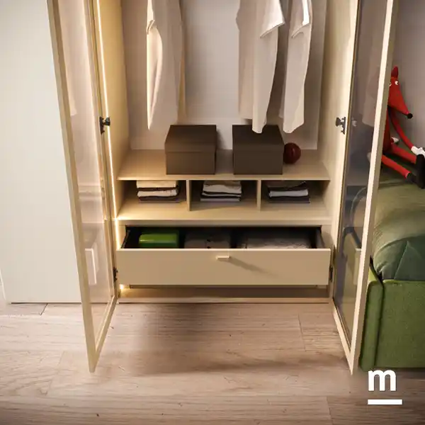 Cameretta Moretti Compact K111 con Divano Letto
