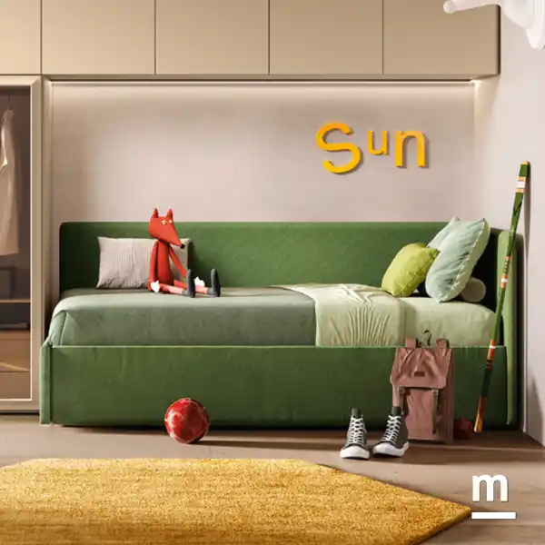 Cameretta Moretti Compact K111 con Divano Letto