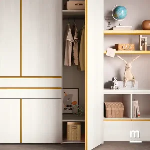 Cameretta Moretti Compact K113 con Armadio Angolare e Scrivania