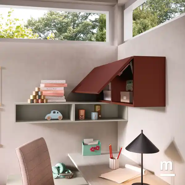 Cameretta Moretti Compact K115 con Letto Imbottito