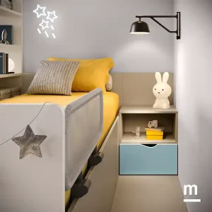 Cameretta Moretti Compact K118 con Soppalco e Divano Letto