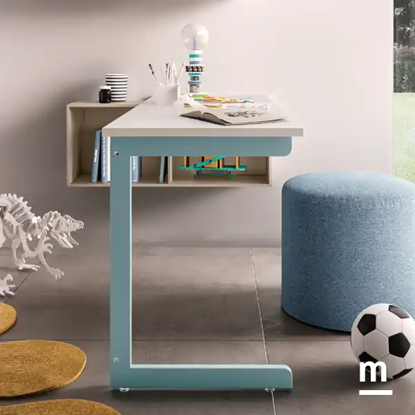 Cameretta Moretti Compact K118 con Soppalco e Divano Letto