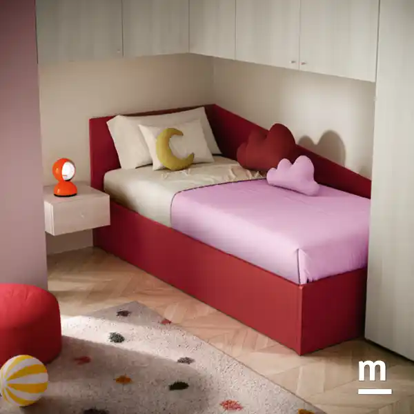 Cameretta Moretti Compact K119 con Ponte e Libreria