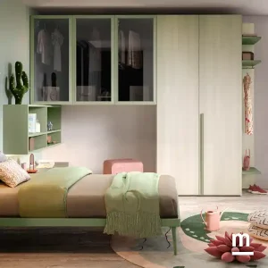 Cameretta Moretti Compact K120 con Armadio a Ponte