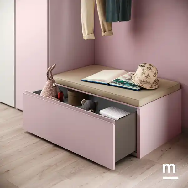 Cameretta Moretti Compact K121 con Armadio Battente e Panca