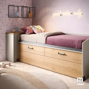 Cameretta Moretti Compact K122 con Cabina Armadio e Ponte