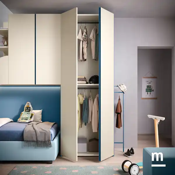 Cameretta Moretti Compact K123 con Soppalco Concept