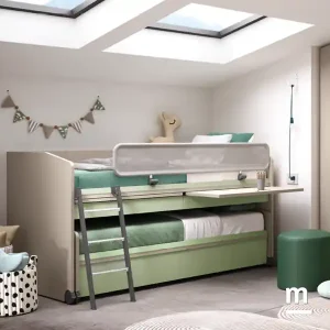 Cameretta Moretti Compact K124 per Mansarda