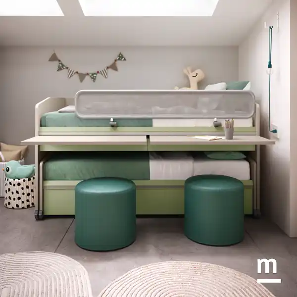 Cameretta Moretti Compact K124 per Mansarda