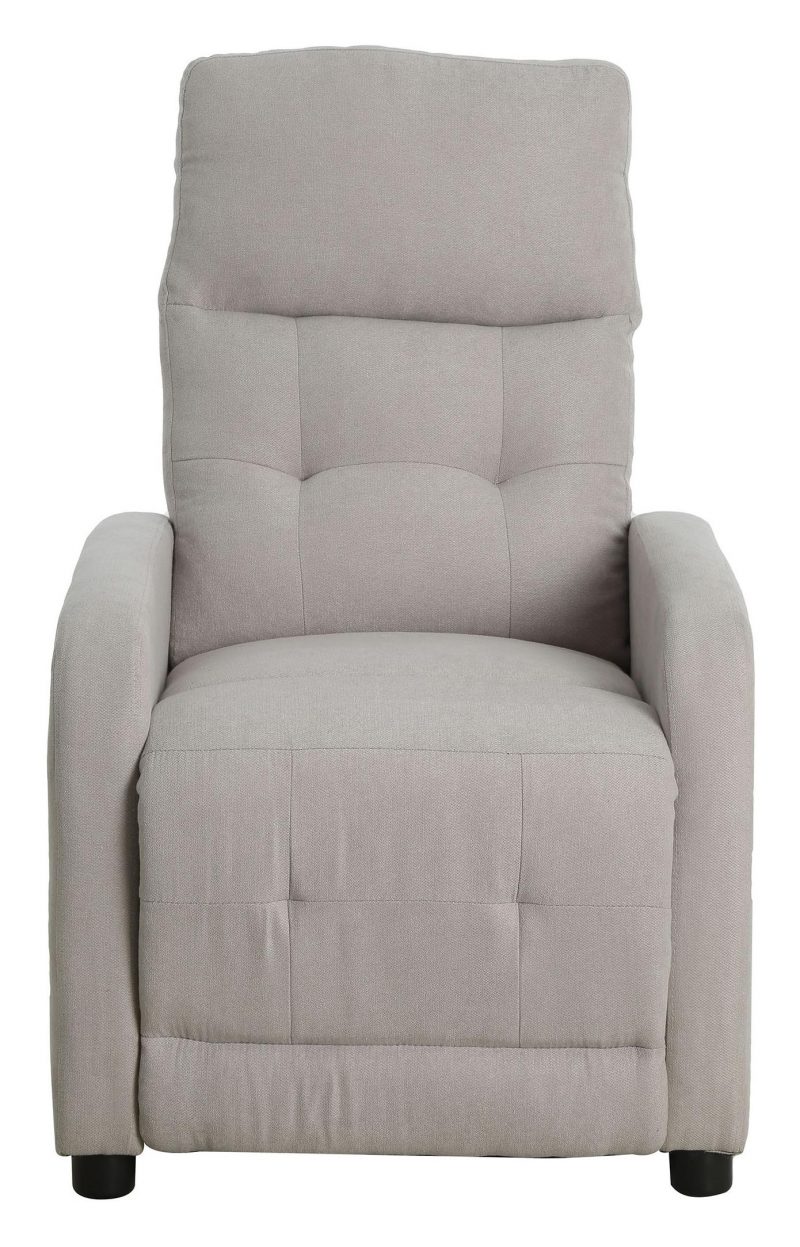 0050330 (1) 144/01 Poltrona relax manuale Emily tessuto sabbia