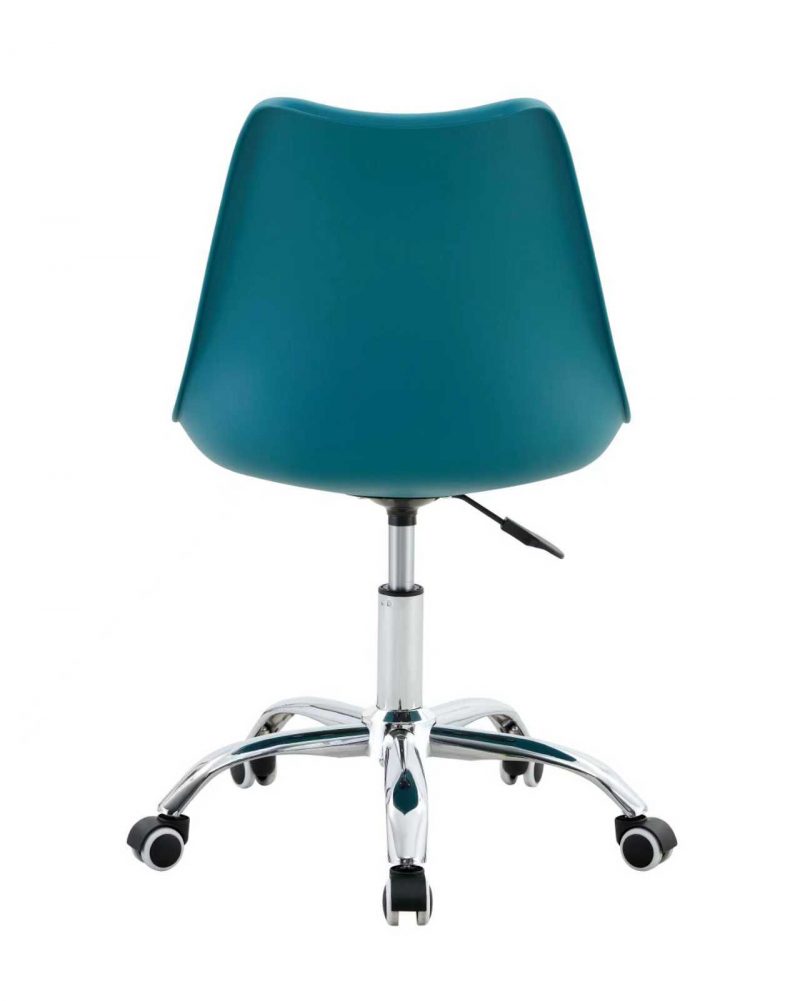 113/01 Sedia da scrivania blu avio con pistoncino a gas