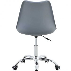 0051685 (3) 113/04 Sedia da scrivania grigio con pistoncino a gas