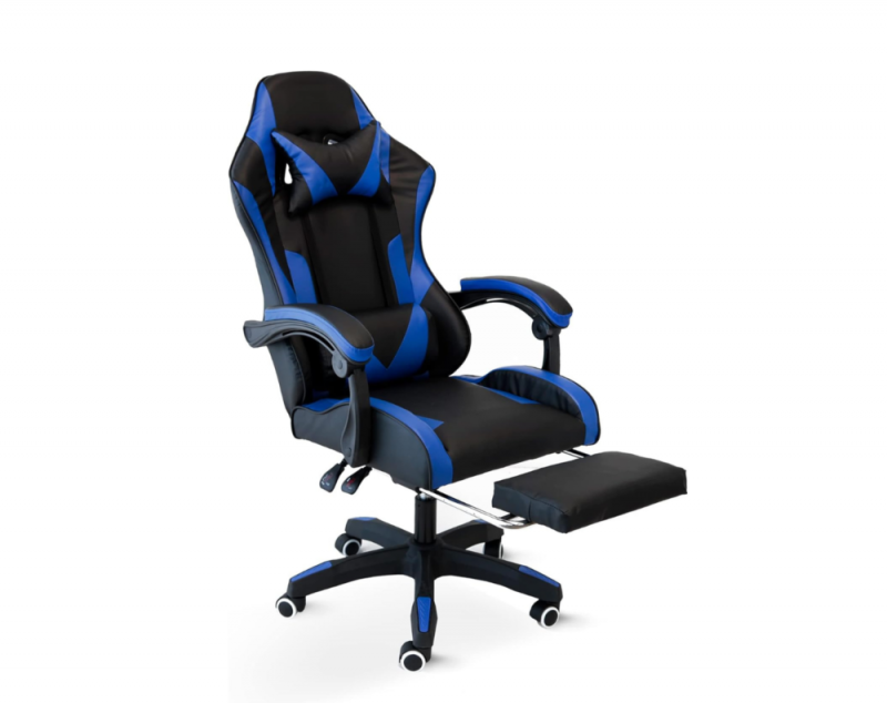 17-1-1000x792 148/02 Poltrona Gaming Blu e Nera