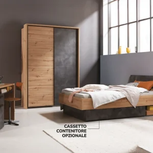 cameretta-completa-lafabrica-letto-una-piazza-e-mezza-dotolo-mobili Cameretta Completa Lafabrica con Letto 1 Piazza e Mezza – Art. 109/02