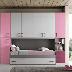 109/01 Cameretta a ponte moderna con secondo letto estraibile