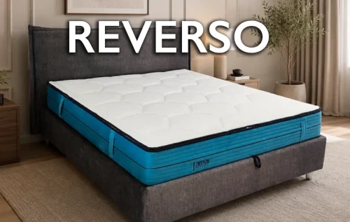 Materasso Reverso con Memory Foam e Cachemire